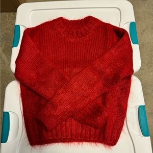 H&M-Mohair Blend Sweater.